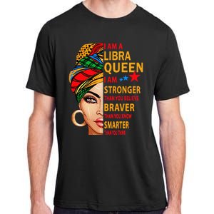 Libra queen I am stronger birthday gift for Libra zodiac Adult ChromaSoft Performance T-Shirt