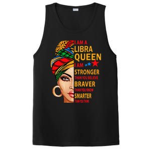 Libra queen I am stronger birthday gift for Libra zodiac PosiCharge Competitor Tank