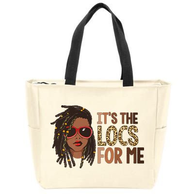 Locs Queen It Is The Locs For Black Woman Juneteenth Zip Tote Bag