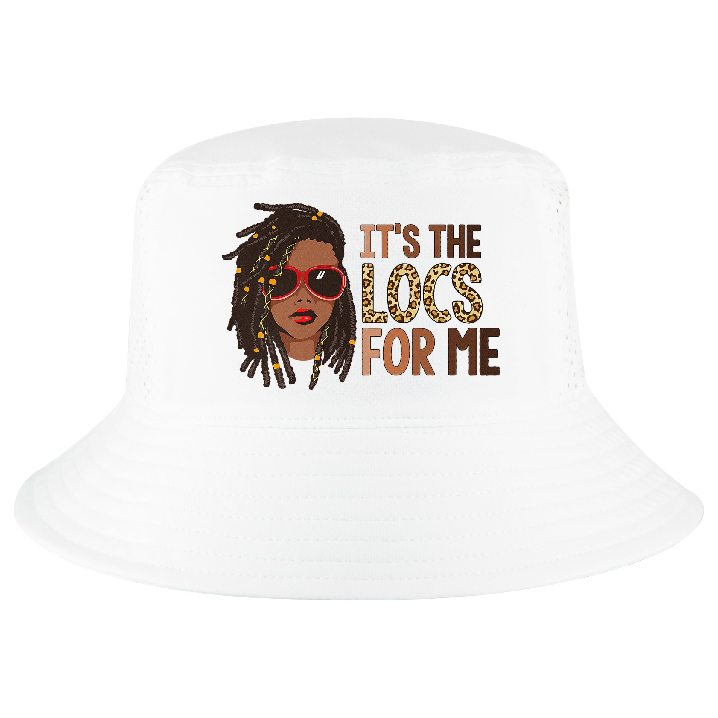 Locs Queen It Is The Locs For Black Woman Juneteenth Cool Comfort Performance Bucket Hat