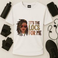 Locs Queen It Is The Locs For Black Woman Juneteenth Cooling Performance Crew T-Shirt