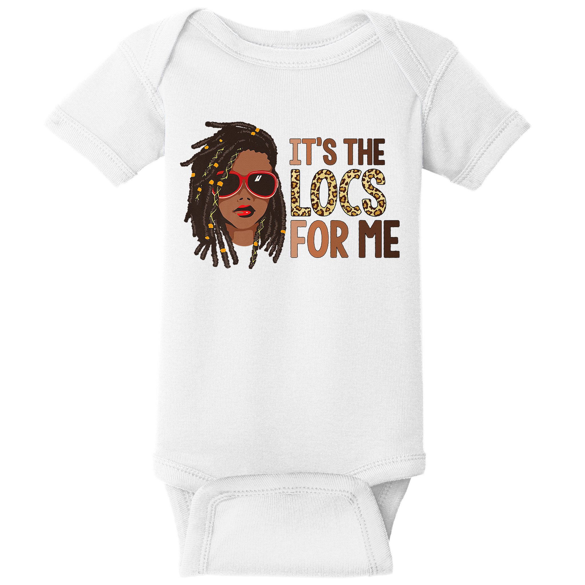 Locs Queen It Is The Locs For Black Woman Juneteenth Baby Bodysuit