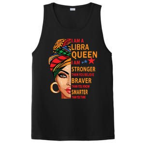 Libra Queen I Am Stronger Birthday Gift For Libra Zodiac PosiCharge Competitor Tank