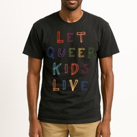 Let Queer K.I.D.S Live Protect Non Binary Tall T-Shirt