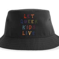 Let Queer K.I.D.S Live Protect Non Binary Sustainable Bucket Hat