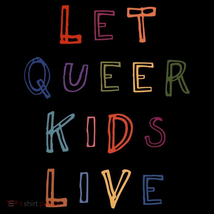 Let Queer K.I.D.S Live Protect Non Binary Hooded Wearable Blanket