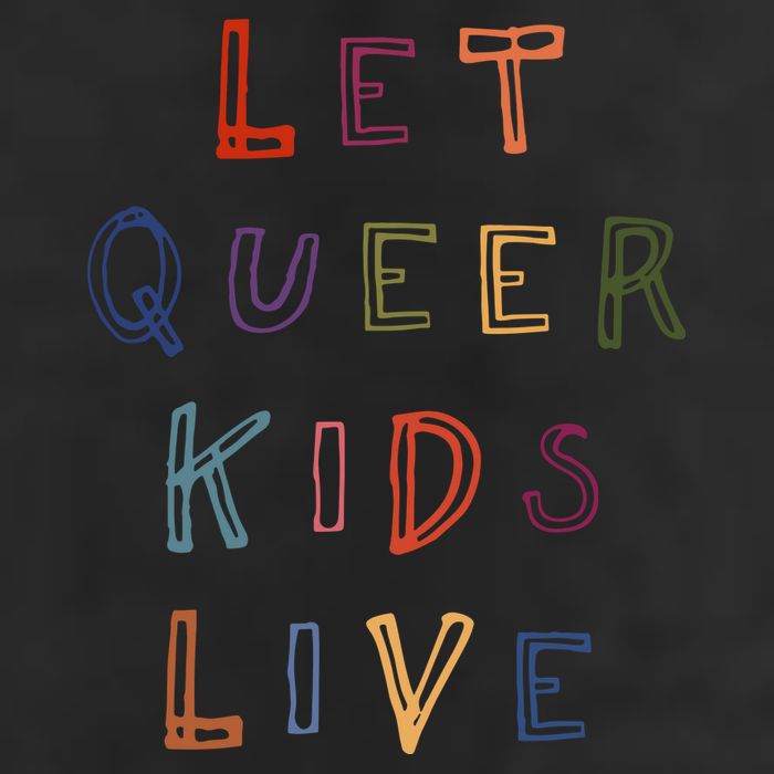 Let Queer K.I.D.S Live Protect Non Binary Trucker Hat