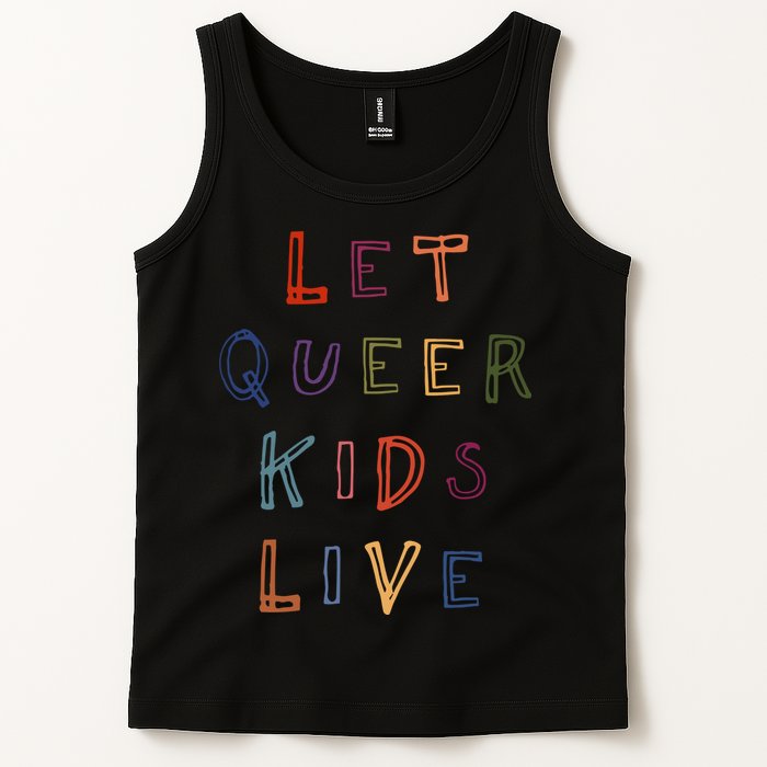 Let Queer K.I.D.S Live Protect Non Binary Tank Top