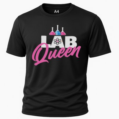 Lab Queen Laboratory Technician Science Medical Scientist Cooling Performance Crew T-Shirt