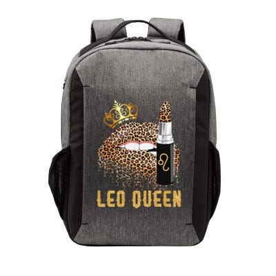 Leo Queen Leopard Lips Leo Vector Backpack