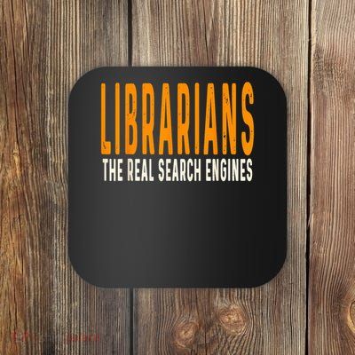 Librarians Quote Library Worker'S National Day Coaster