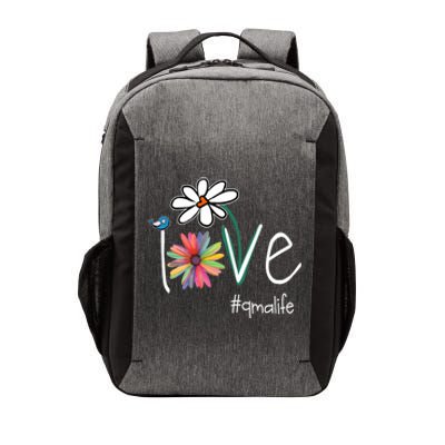 Love Qma Life Art Flower Color Vector Backpack