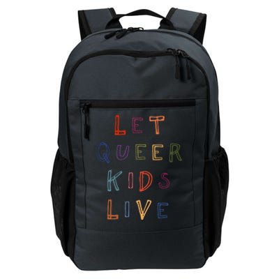 Let Queer Live Protect Queer Daily Commute Backpack