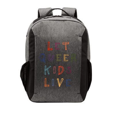 Let Queer Live Protect Queer Vector Backpack