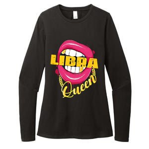 Libra Queen Libra Zodiac Gift Gift Womens CVC Long Sleeve Shirt