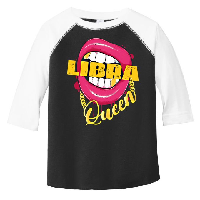 Libra Queen Libra Zodiac Gift Gift Toddler Fine Jersey T-Shirt
