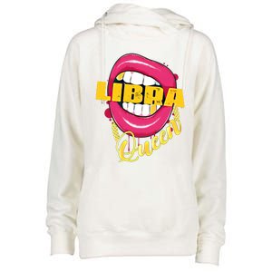 Libra Queen Libra Zodiac Gift Gift Womens Funnel Neck Pullover Hood