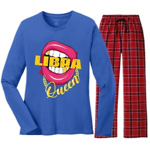 Libra Queen Libra Zodiac Gift Gift Women's Long Sleeve Flannel Pajama Set 