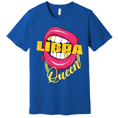 Libra Queen Libra Zodiac Gift Gift Premium T-Shirt