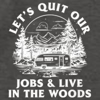 Lets Quit Our Jobs And Live In The Woods Vector Backpack