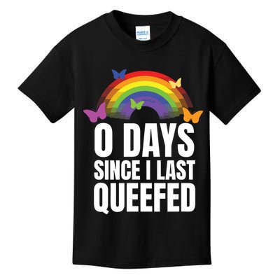 Love Queefing Queef Joke Funny Queefed Embarrassing Kids T-Shirt