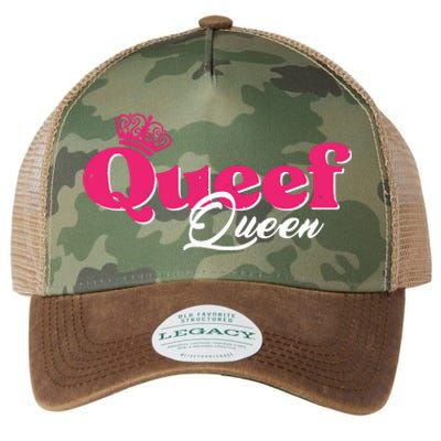 Love Queefing Queef Funny Queefed Embarrassing Adult Humor Legacy Tie Dye Trucker Hat