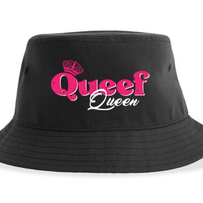 Love Queefing Queef Funny Queefed Embarrassing Adult Humor Sustainable Bucket Hat