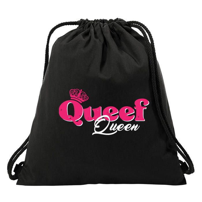 Love Queefing Queef Funny Queefed Embarrassing Adult Humor Drawstring Bag