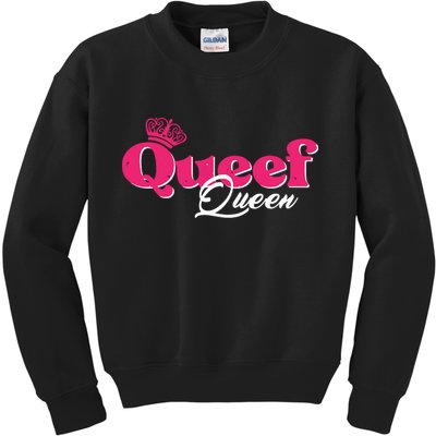 Love Queefing Queef Funny Queefed Embarrassing Adult Humor Kids Sweatshirt