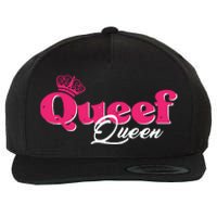 Love Queefing Queef Funny Queefed Embarrassing Adult Humor Wool Snapback Cap