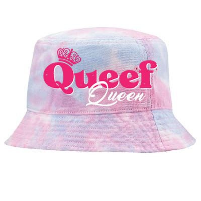 Love Queefing Queef Funny Queefed Embarrassing Adult Humor Tie-Dyed Bucket Hat