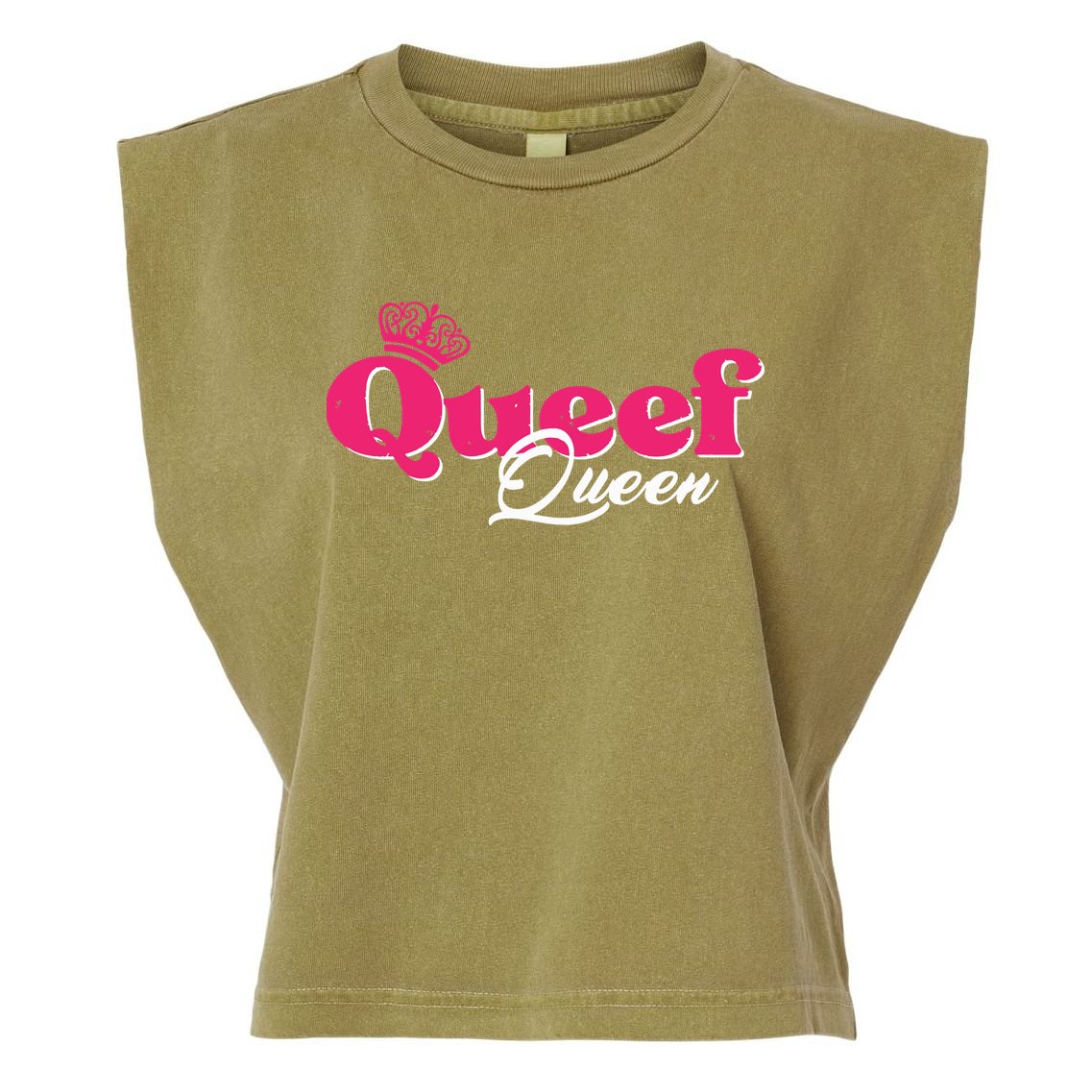 Love Queefing Queef Funny Queefed Embarrassing Adult Humor Garment-Dyed Women's Muscle Tee