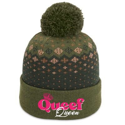 Love Queefing Queef Funny Queefed Embarrassing Adult Humor The Baniff Cuffed Pom Beanie