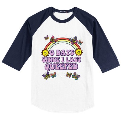 Love Queefing Queef Funny Queefed Embarrassing Baseball Sleeve Shirt