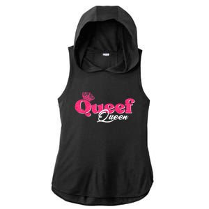 Love Queefing Queef Funny Queefed Embarrassing Adult Humor Ladies PosiCharge Tri-Blend Wicking Draft Hoodie Tank