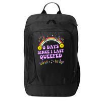 Love Queefing Queef Funny Queefed Embarrassing City Backpack