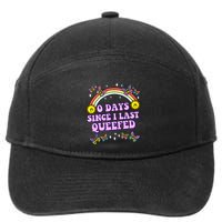 Love Queefing Queef Funny Queefed Embarrassing 7-Panel Snapback Hat