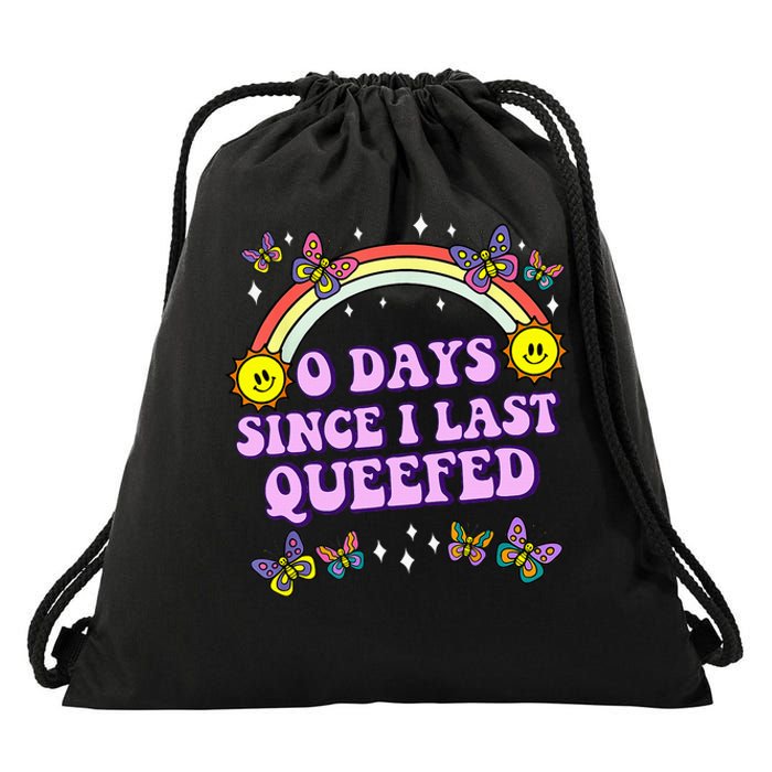 Love Queefing Queef Funny Queefed Embarrassing Drawstring Bag