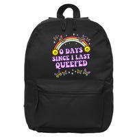 Love Queefing Queef Funny Queefed Embarrassing 16 in Basic Backpack