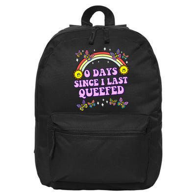 Love Queefing Queef Funny Queefed Embarrassing 16 in Basic Backpack