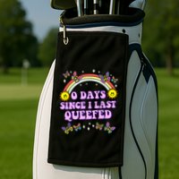 Love Queefing Queef Funny Queefed Embarrassing Golf Towel