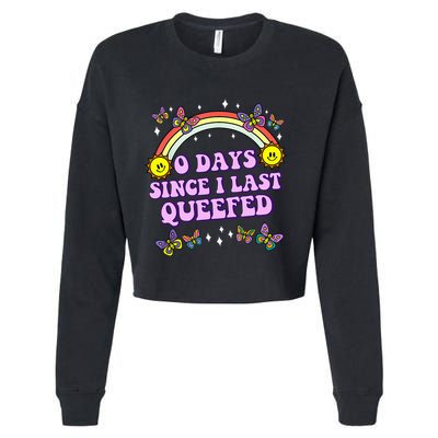 Love Queefing Queef Funny Queefed Embarrassing Cropped Pullover Crew