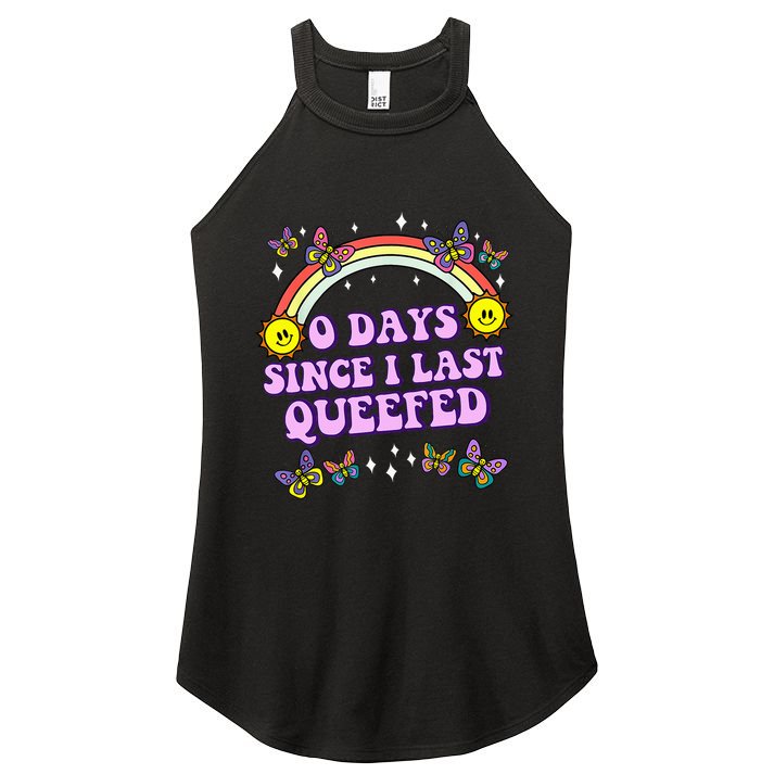 Love Queefing Queef Funny Queefed Embarrassing Women's Perfect Tri Rocker Tank
