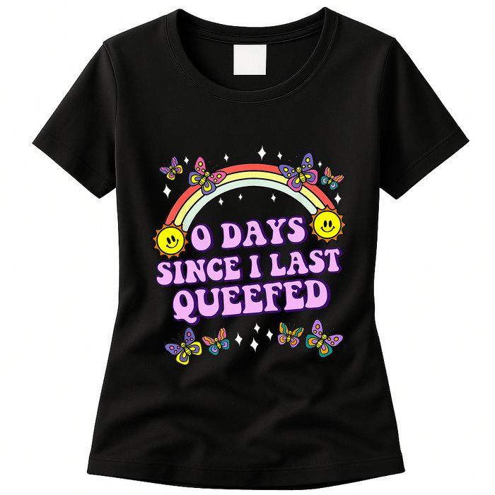 Love Queefing Queef Funny Queefed Embarrassing Womens T-Shirt