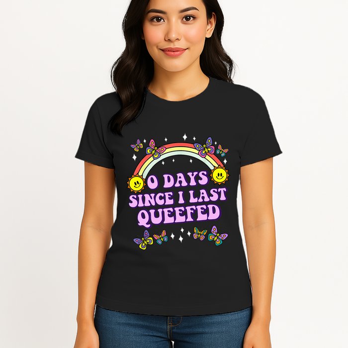 Love Queefing Queef Funny Queefed Embarrassing Womens T-Shirt