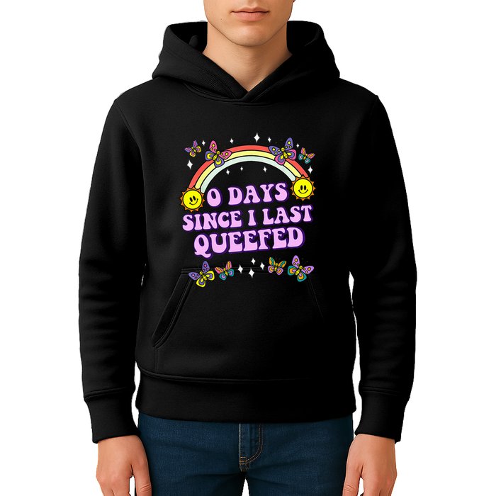 Love Queefing Queef Funny Queefed Embarrassing Kids Hoodie
