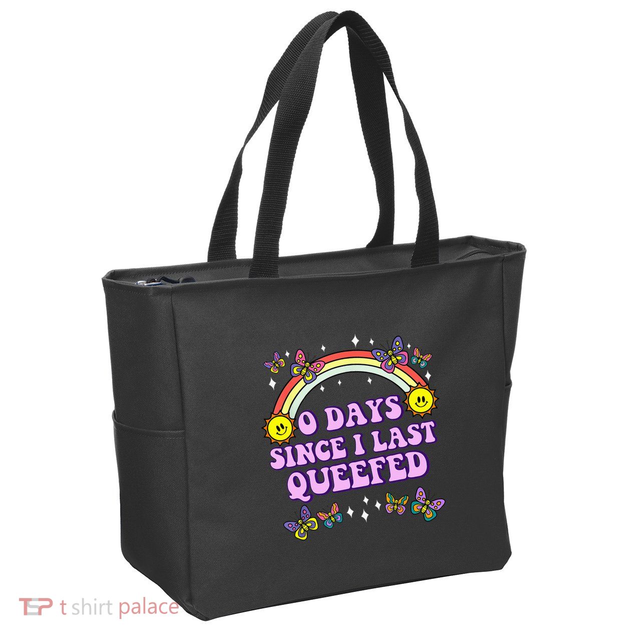 Love Queefing Queef Funny Queefed Embarrassing Zip Tote Bag