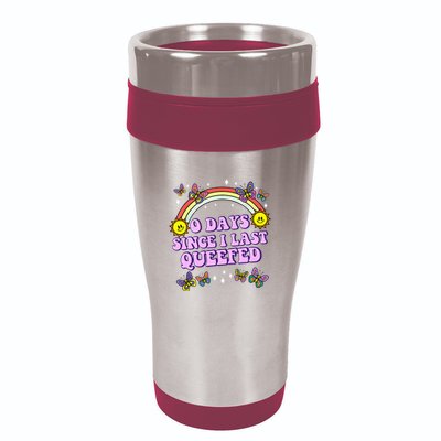 Love Queefing Queef Funny Queefed Embarrassing 16oz Travel Tumbler