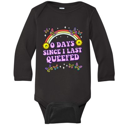 Love Queefing Queef Funny Queefed Embarrassing Adult Humor Baby Long Sleeve Bodysuit