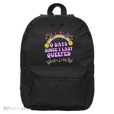 Love Queefing Queef Funny Queefed Embarrassing Gift 16 in Basic Backpack